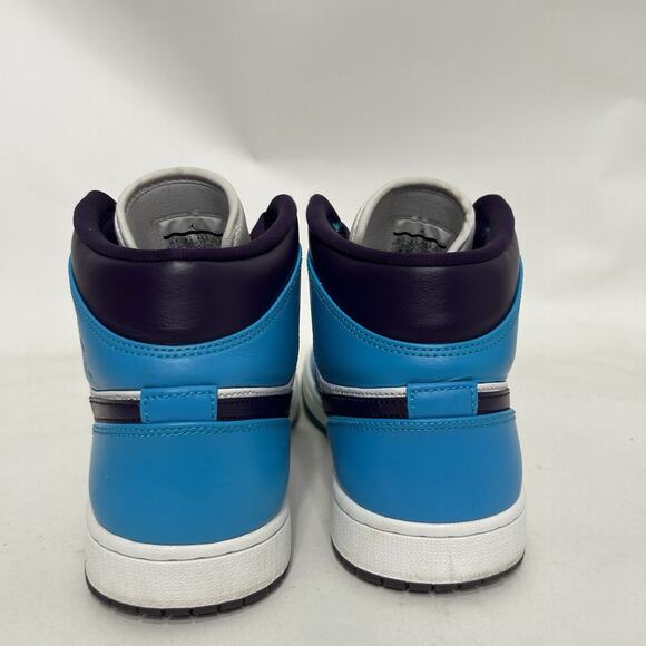 Nike Air Jordan 1 Mid Retro “Hornets/Purple Blue White” main image 6